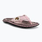 Žabky Gumbies Islander palm leaf pink