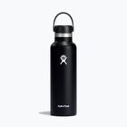 Turistická fľaša Hydro Flask Standard Flex 620 ml čierna