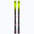 Völkl RACETIGER SL MASTER + XComp 16 GW Master zjazdové lyže black/yellow 121021