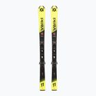 Detské zjazdové lyže + viazanie Völkl Racetiger Jr Yellow+7.0 VMotion Jr 130-160 cm