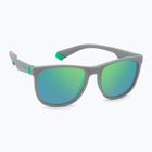 Detské slnečné okuliare Polaroid PLD 8049/S grey green/greygreen mirror polarized
