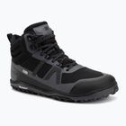 Topánky barefoot Xero Shoes Scrambler Mid II WP black/asphalt