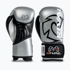 Boxerské rukavice Rival RB7 Fitness Plus Bag silver/black