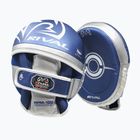 Boxerské lapy Rival Professional Punch Mitts blue/silver