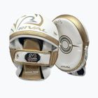 Boxerské lapy Rival Professional Punch Mitts white/gold