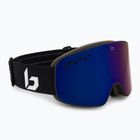 Lyžiarske okuliare Bollé Nevada black matte/bronze blue