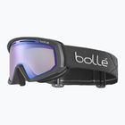 Lyžiarske okuliare Bollé Y7 OTG black matte/phan+ blue semi polarized photochromic