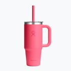Hrnček Hydro Flask Travel Tumbler Clear Lid 710 ml popstar pink