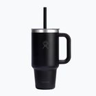 Termohrnček Hydro Flask Travel Tumbler Clear Lid black