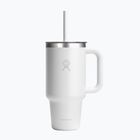Termohrnček Hydro Flask Travel Tumbler Clear Lid white