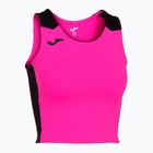 Dámske bežecké tričko Joma Record II Top fluor pink/black