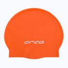 Silikónová plavecká čiapka Orca oranžová DVA