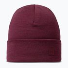 Zimná čiapka BUFF Heavyweight Merino Wool solid tibetan red
