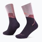 Ponožky BUFF Merino Lightweight Crew LWC1 pink