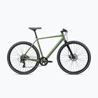 Mestský zeleno-čierny bicykel Orbea Carpe 40 2023