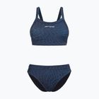 Dámske dvojdielne plavky Orca Core Bikini deep blue print