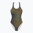 Dámske jednodielne plavky RAS Maze Classic Back black