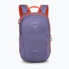 Detský turistický batoh Osprey Jet 12 l euphoria purple/mars orange