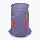 Detský turistický batoh Osprey Jet 18 l euphoria purple/ mars orange
