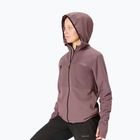 Dámska bežecká bunda NNormal Active Warm albergini/purple