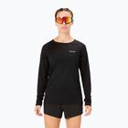 Dámske bežecké tričko s dlhým rukávom NNormal Merino black