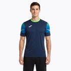 Pánske bežecké tričko Joma Elite XI navy/fluor green