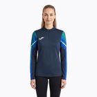 Dámska bežecká mikina Joma Elite XI navy/fluor green