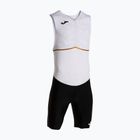 Pánsky triatlonový oblek Joma Record III Bodysuit white/black