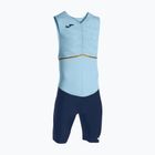 Pánsky triatlonový oblek Joma Record III Bodysuit sky blue-navy
