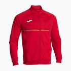 Pánska bežecká mikina Joma Record III Full Zip červená