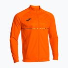 Pánska bežecká mikina Joma Record III Full Zip oranžová