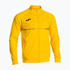 Pánska bežecká mikina Joma Record III Full Zip žltá