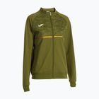 Dámska bežecká mikina Joma Record III Full Zip green