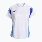 Dámske tenisové tričko Joma Montreal white/sky blue