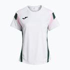 Dámske tenisové tričko Joma Montreal white/green