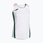 Dámske tenisové tričko Joma Montreal white/green