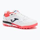 Pánske futbalové kopačky Joma Top Flex Rebound TF white / fluor coral
