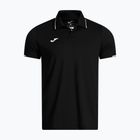 Pánske tenisové polo tričko Joma Torneo Polo black