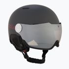 Lyžiarska prilba Bollé Might Visor titanium red matte/brown gun