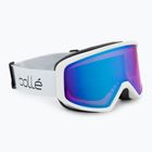 Lyžiarske okuliare Bollé Bedrock Plus white matte/azure