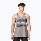 Pánske športové tielko NEBBIA Washed-Off Stringer Max Out light grey