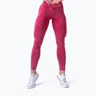 Dámske tréningové legíny NEBBIA Washed High Waisted Legacy red