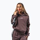 Dámska mikina NEBBIA Off-Duty Hoodie dark brown