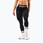 Dámske tréningové legíny NEBBIA Flow Seamless Hight Waist Push Up black