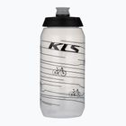 Fľaša na bicykel Kellys Kolibri 550 ml transparentná biela