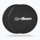 Dysky pošmyknutia na cvičenie GymBeam Core Sliders čierne