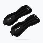 Závažia na zápästia a členky GymBeam 2 x 2 kg black