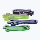 Sada posilňovacíc h gúm GymBeam DuoBand 4 pack black/lime/navy/green