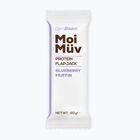 Proteínová tyčinka GymBeam MoiMüv Flapjack 90 g blueberry muffin