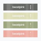 Sada posilňovacích gúm GymBeam 4 ks black/olive/green/peach